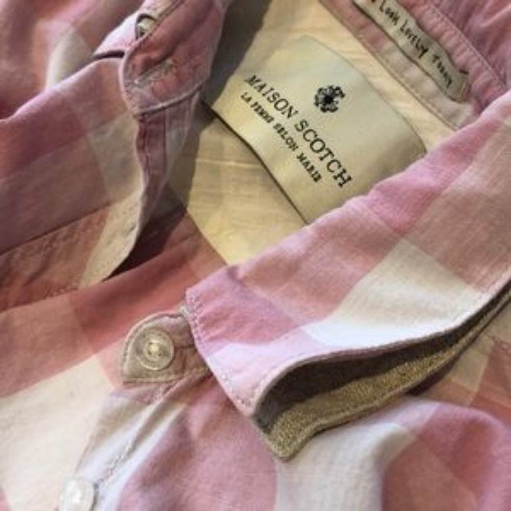 Pink Checkered Shirt - Picture 5 of 10